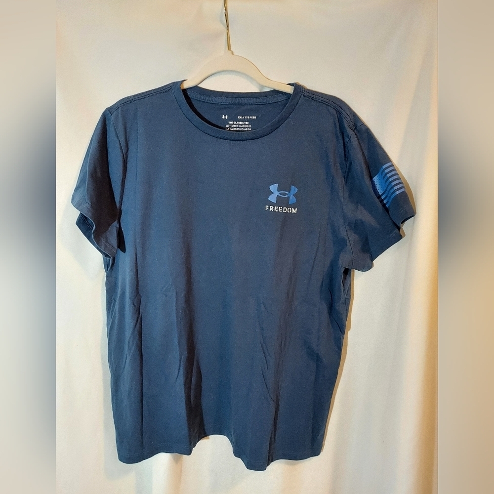 Under Armour Men's Navy Freedom Tee